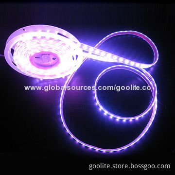 3528-60LEDs LED flexible strip light, battery powered LED strip ,CE & RoHS